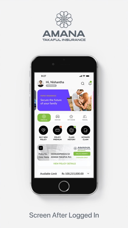 Amana Takaful Insurance App