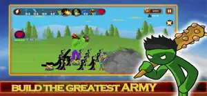 Hero Stick war stickman fight screenshot #1 for iPhone