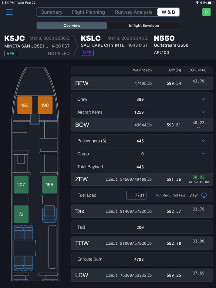 #6. iPreFlight Genesis Dispatch (iOS) Podle: Aircraft Performance Group, LLC