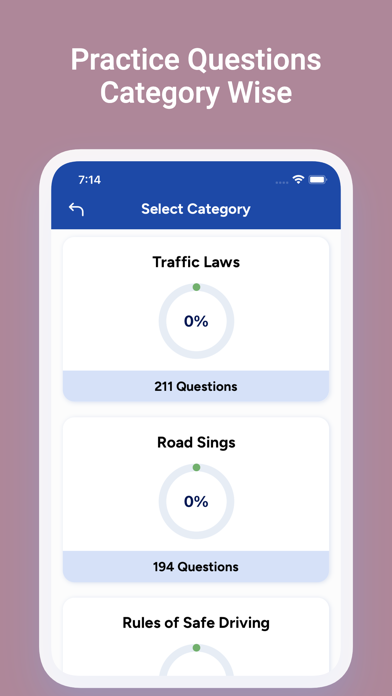 CO DMV Permit Practice Test Screenshot