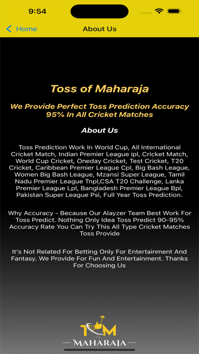 Toss of Maharaja - Tips Screenshot