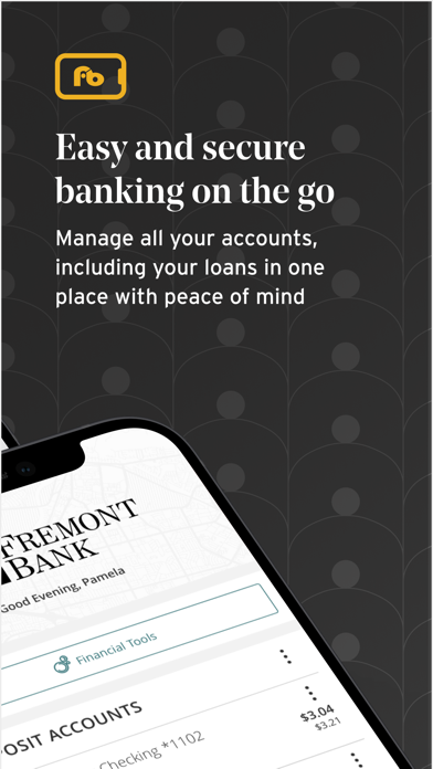 Fremont Bank Screenshot