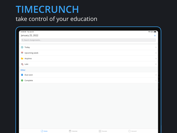 TimeCrunch Homework Tool