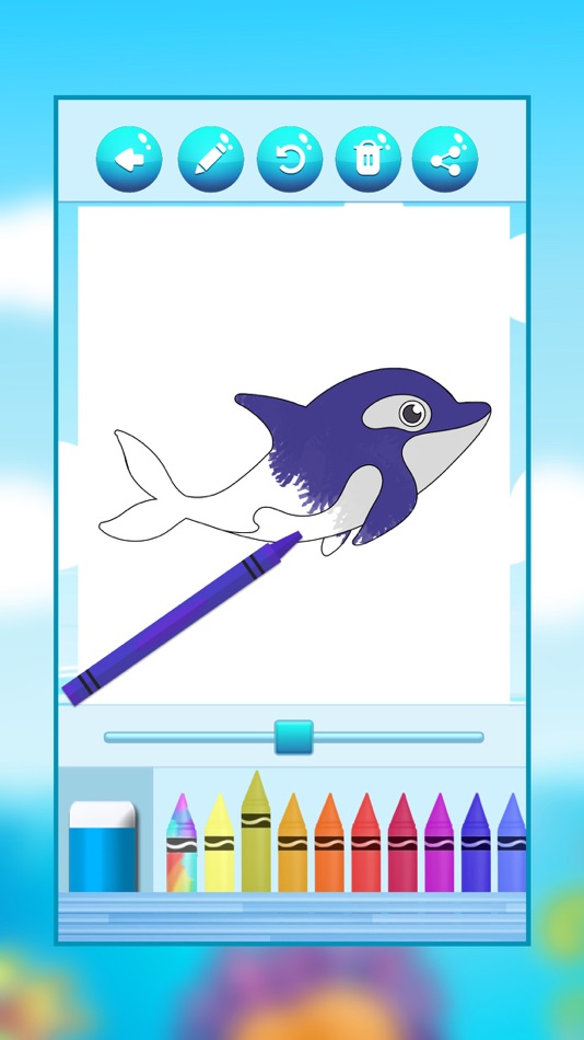 #3. Animal game for painting (iOS) Podle: Meza Apps SL