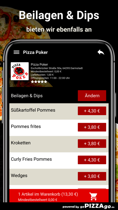 Pizza Poker Darmstadt Screenshot