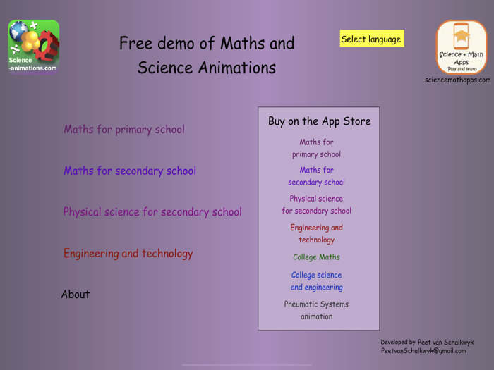 Maths and Science Demos