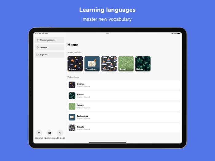 Snapcards - Learn Vocabulary