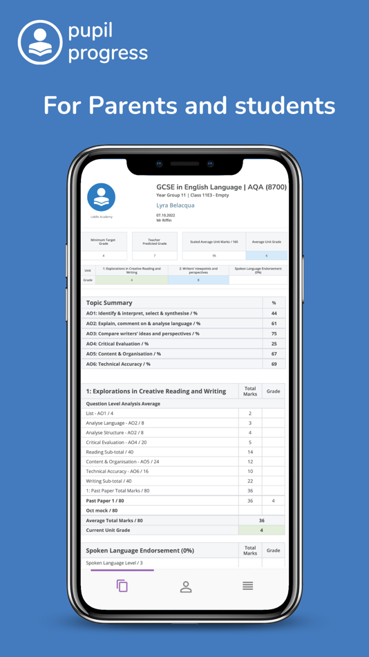 #1. Pupil Progress App (iOS) Podle: Pupil Progress Ltd