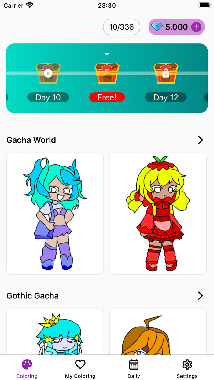 Coloring Pages For Gacha Life