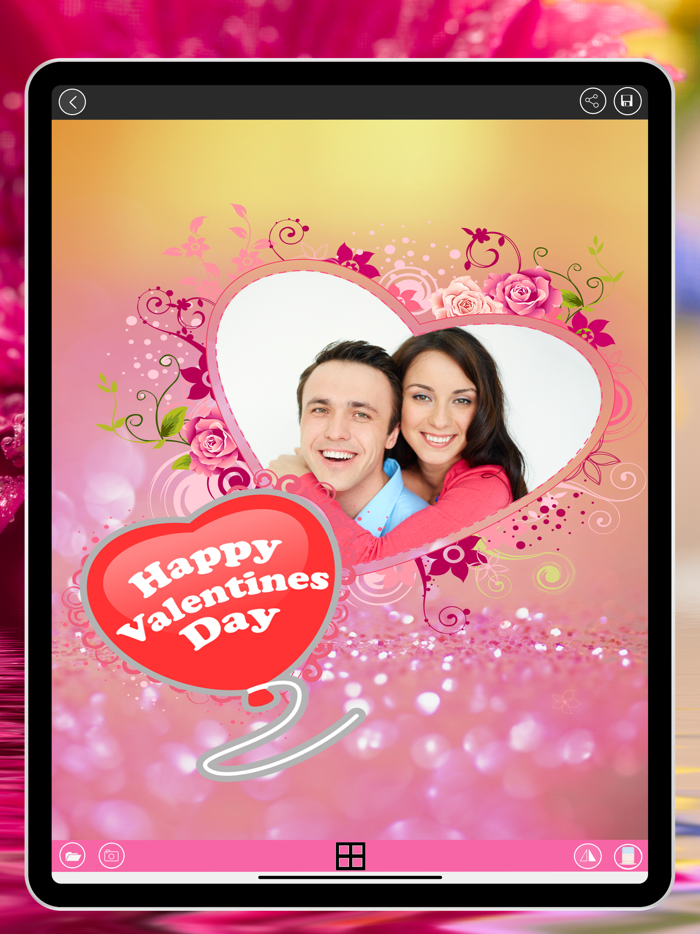 Valentine’s Love Photo Frames