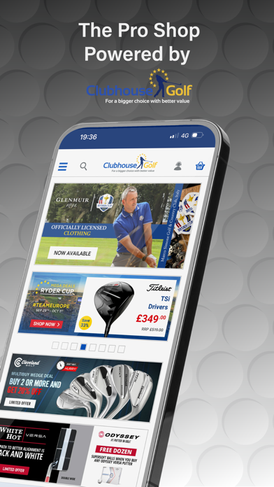 The Golfers App Screenshot