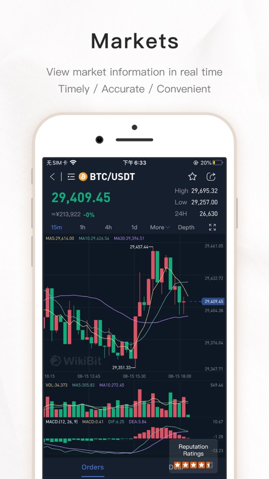 #5. WikiBit: Crypto Regulatory App (iOS) 게시자: GLOBALWK CO.,LIMITED