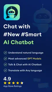 ai chat talk write & tools app iphone screenshot 1