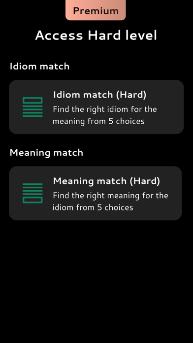English Food Idioms Screenshot