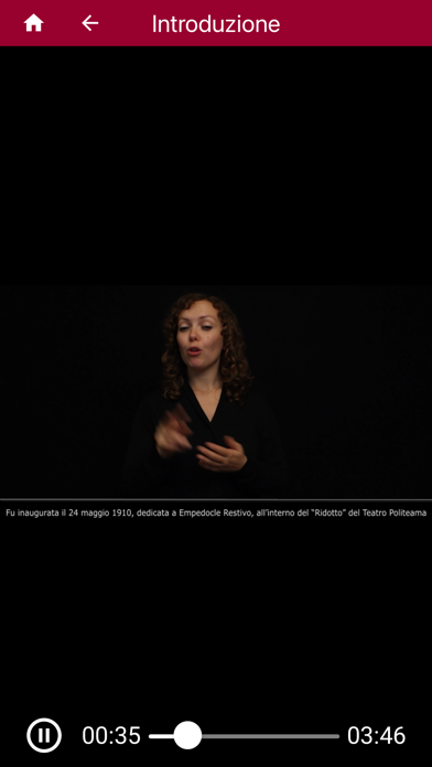 Segni d’Arte Videoguida in LIS Screenshot
