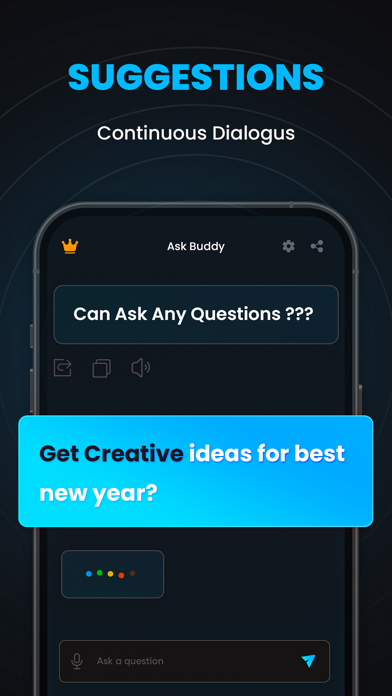 Ask Buddy - Chatbot Screenshot
