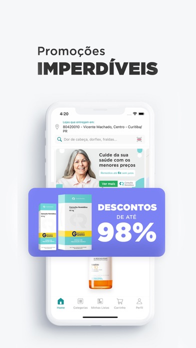 Consulta Remédios Farmácias Screenshot
