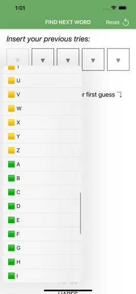 Game screenshot Find next WORD hack