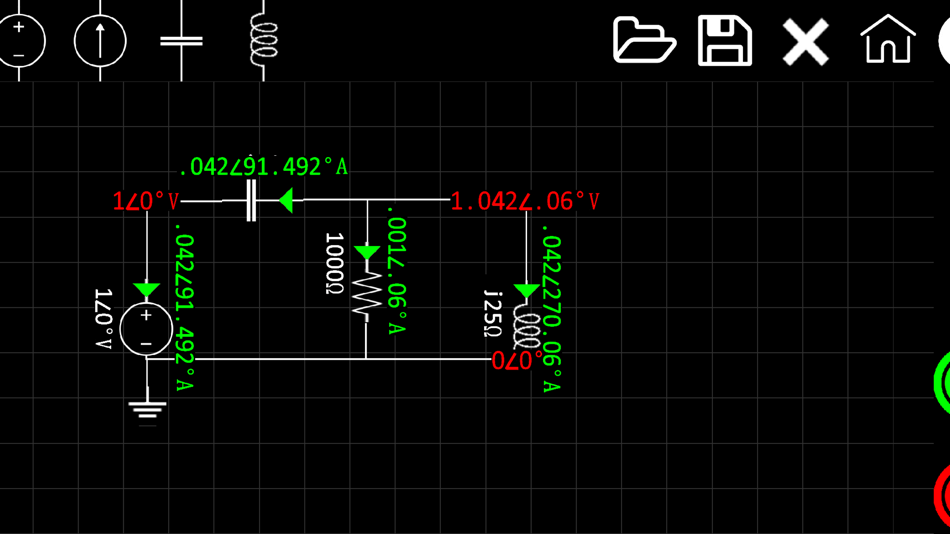 #1. AC Circuit Analyzer (iOS) 由: Paul Moat