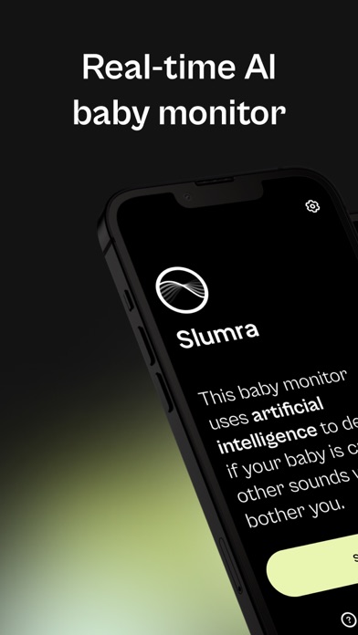 Slumra - AI Baby monitor Screenshot