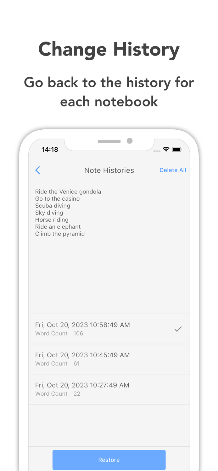Simple Notepad App - Nota