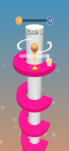 Game screenshot Helix Fall-jumping mod apk