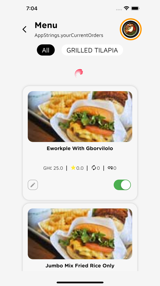 #3. ShaQ Express Food Vendor (iOS) 由: Anthony Owusu-Ansah
