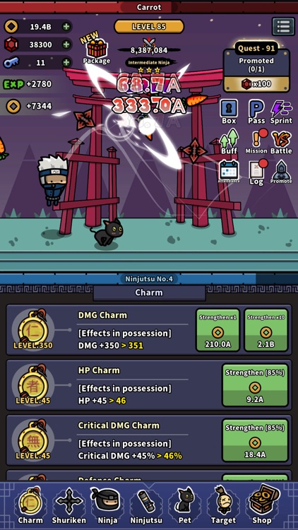 Fiery Ninja : Idle RPG