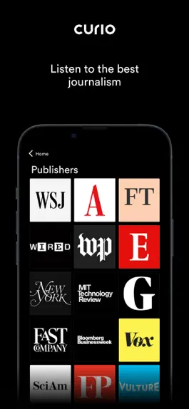 Game screenshot Curio - Audio Journalism mod apk