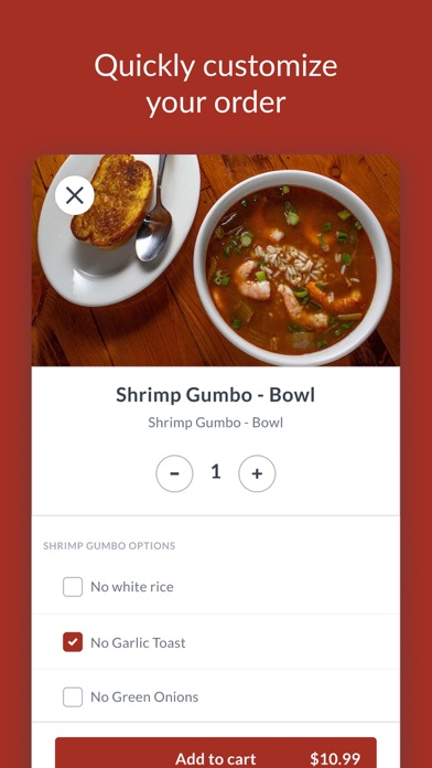 Boudreaux's Cajun Kitchen Screenshot
