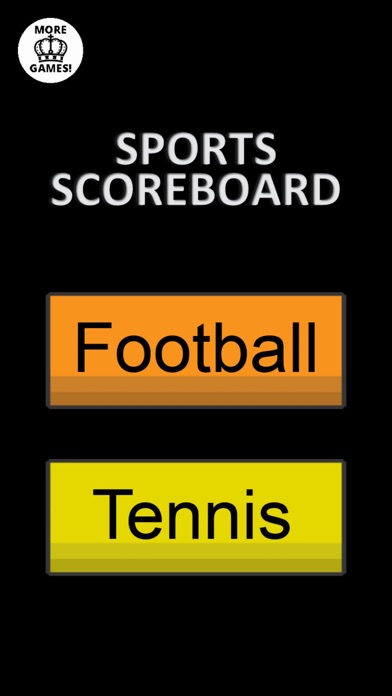 Sports ScoreBoard Screenshot
