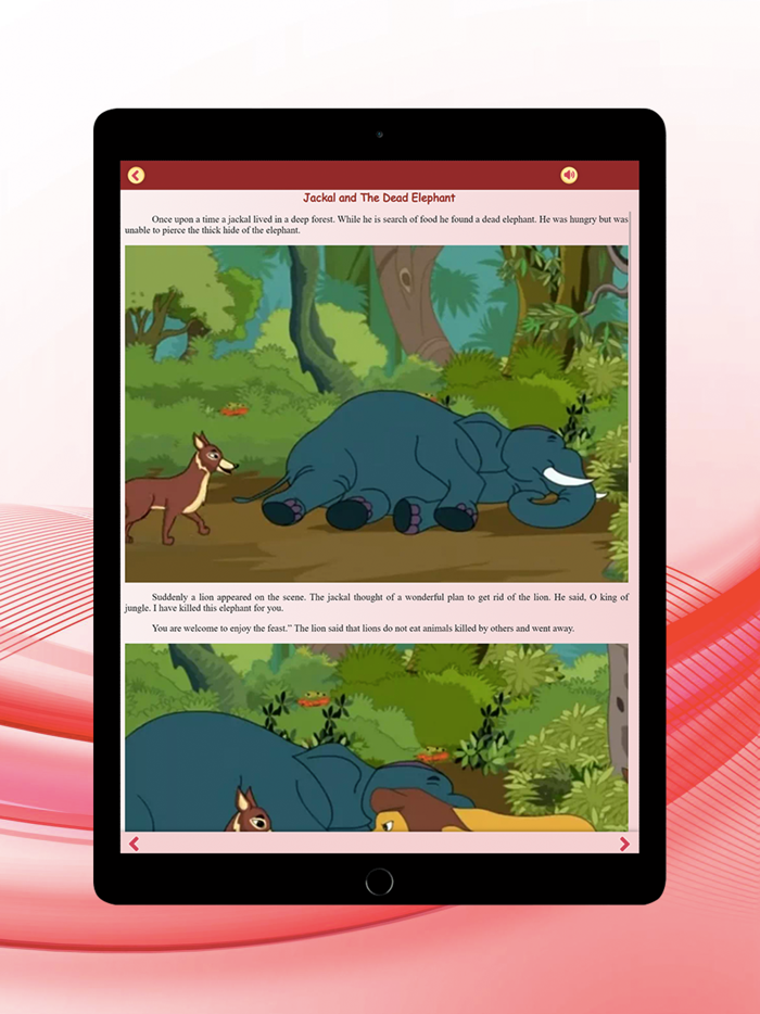 English story with real voice