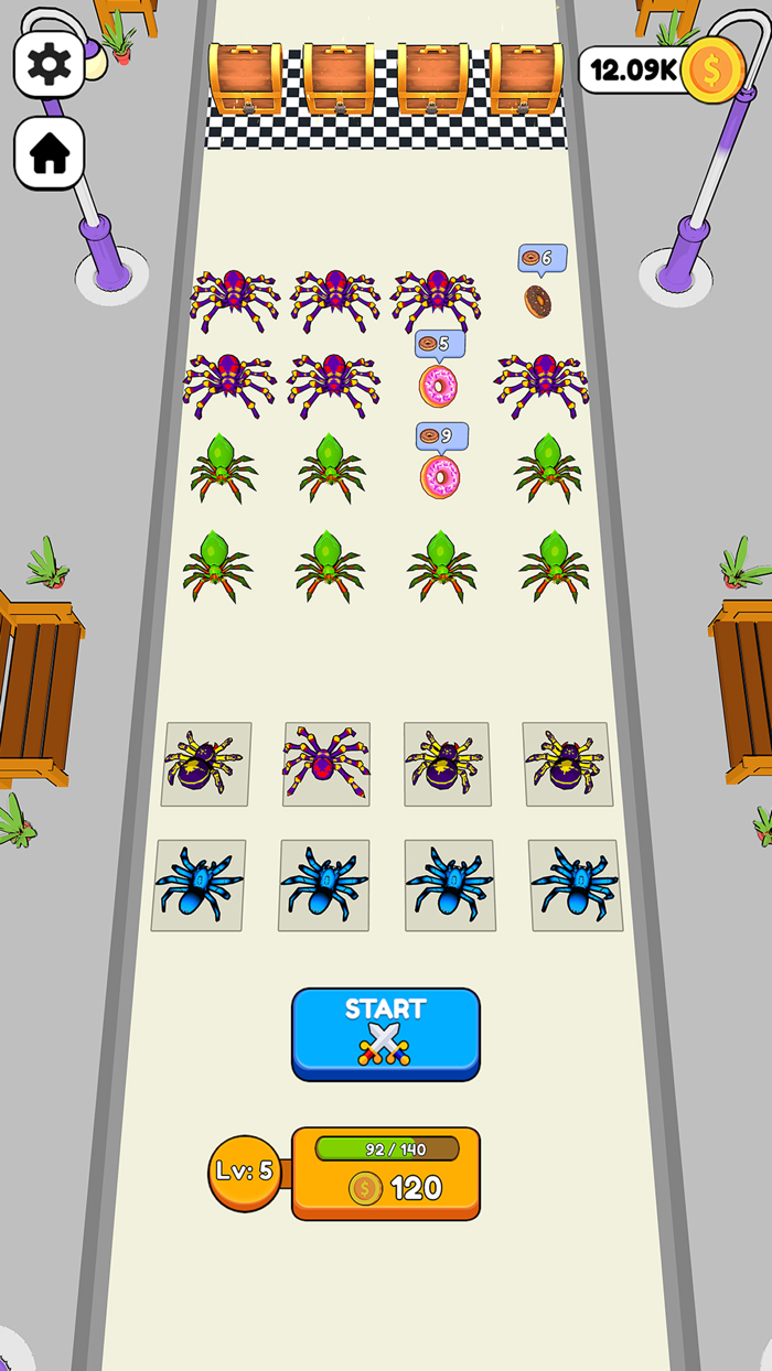 Merge Ants Underground Battle