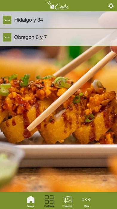 Calu Comida Japonesa Screenshot