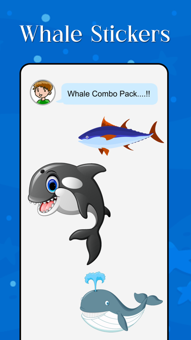 Whale Stickers! Screenshot