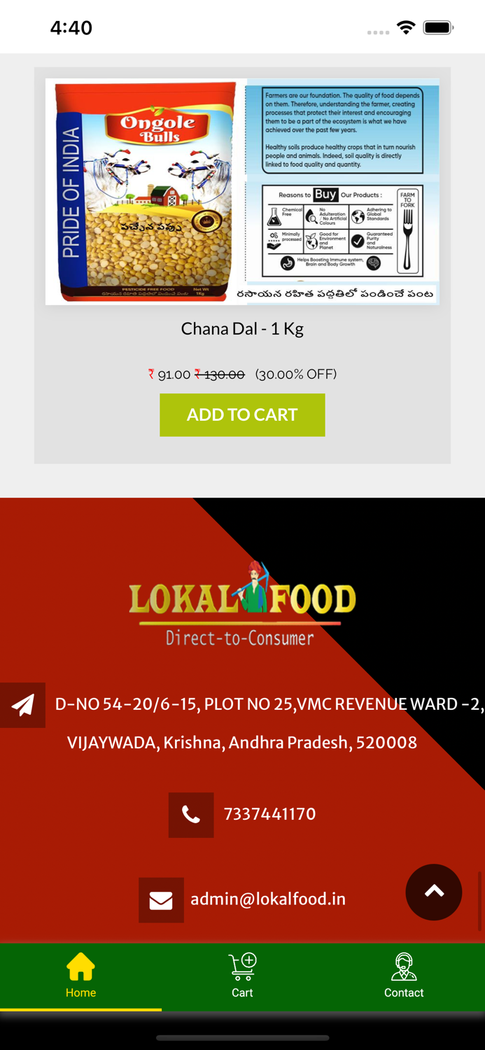 Lokal Food App