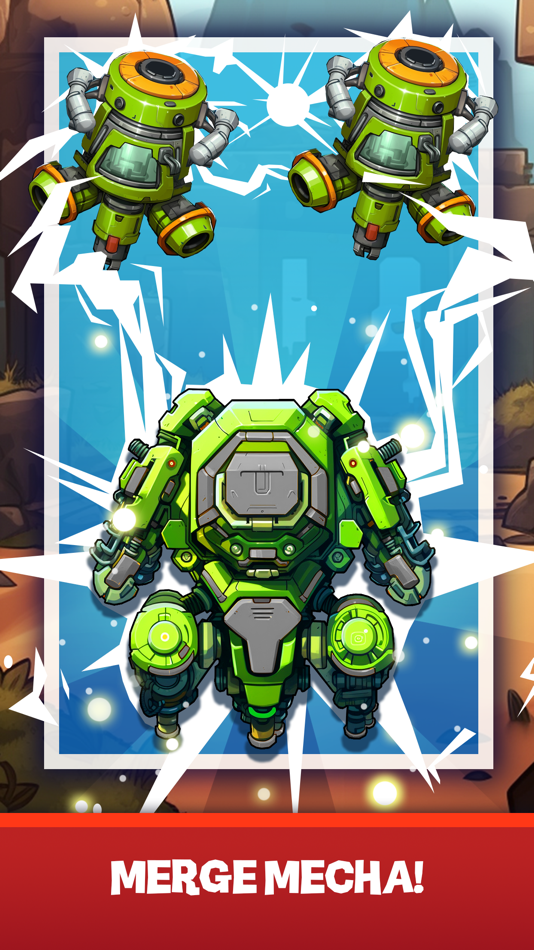 #1. Merge Mecha - Robot Empire (iOS) 由: Bohdan Savchenko