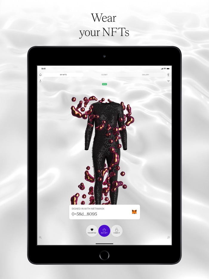 DRESSX METAVERSE CLOSET