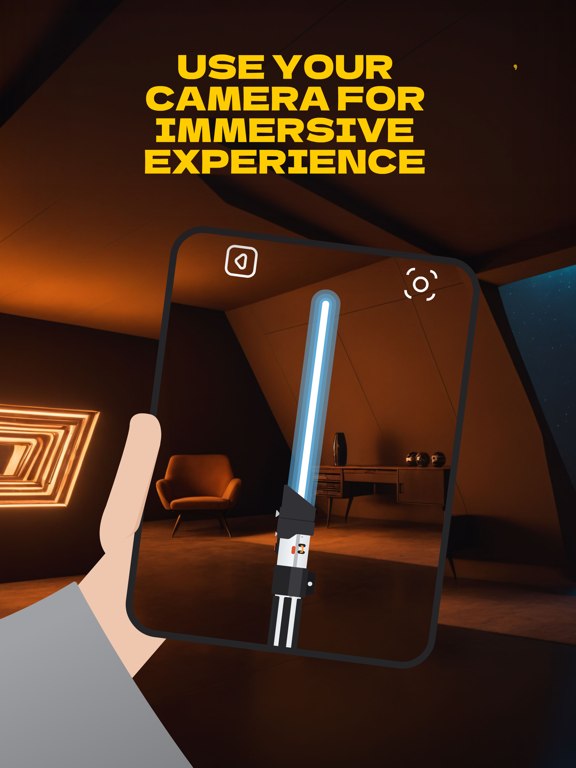 Lightsaber Simulator Duel Wars iPad screenshot 4 - Entertainment app