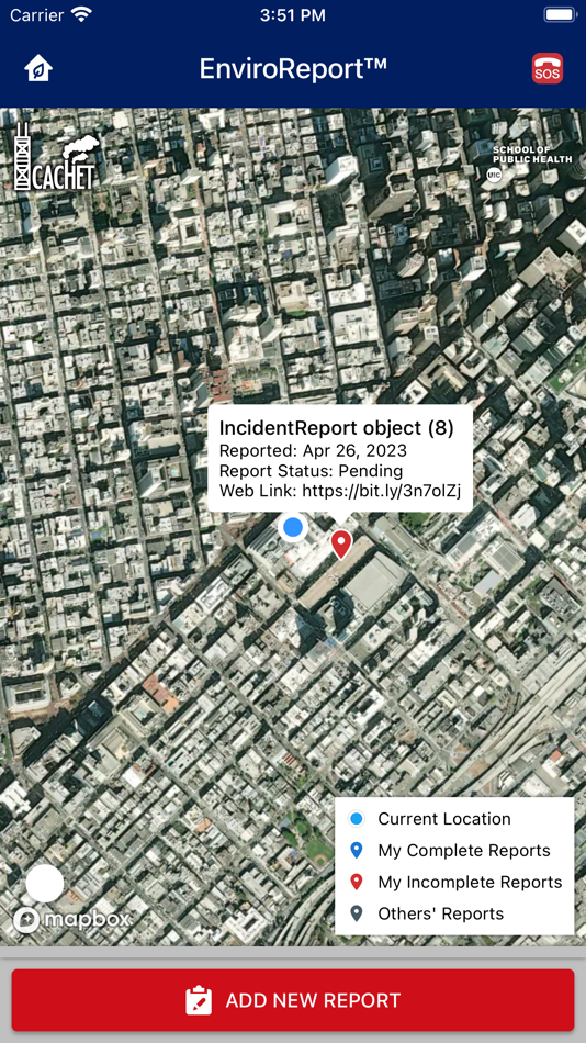 #1. EnviroReport (iOS) 由: ChicAgo Center for Health and EnvironmenT