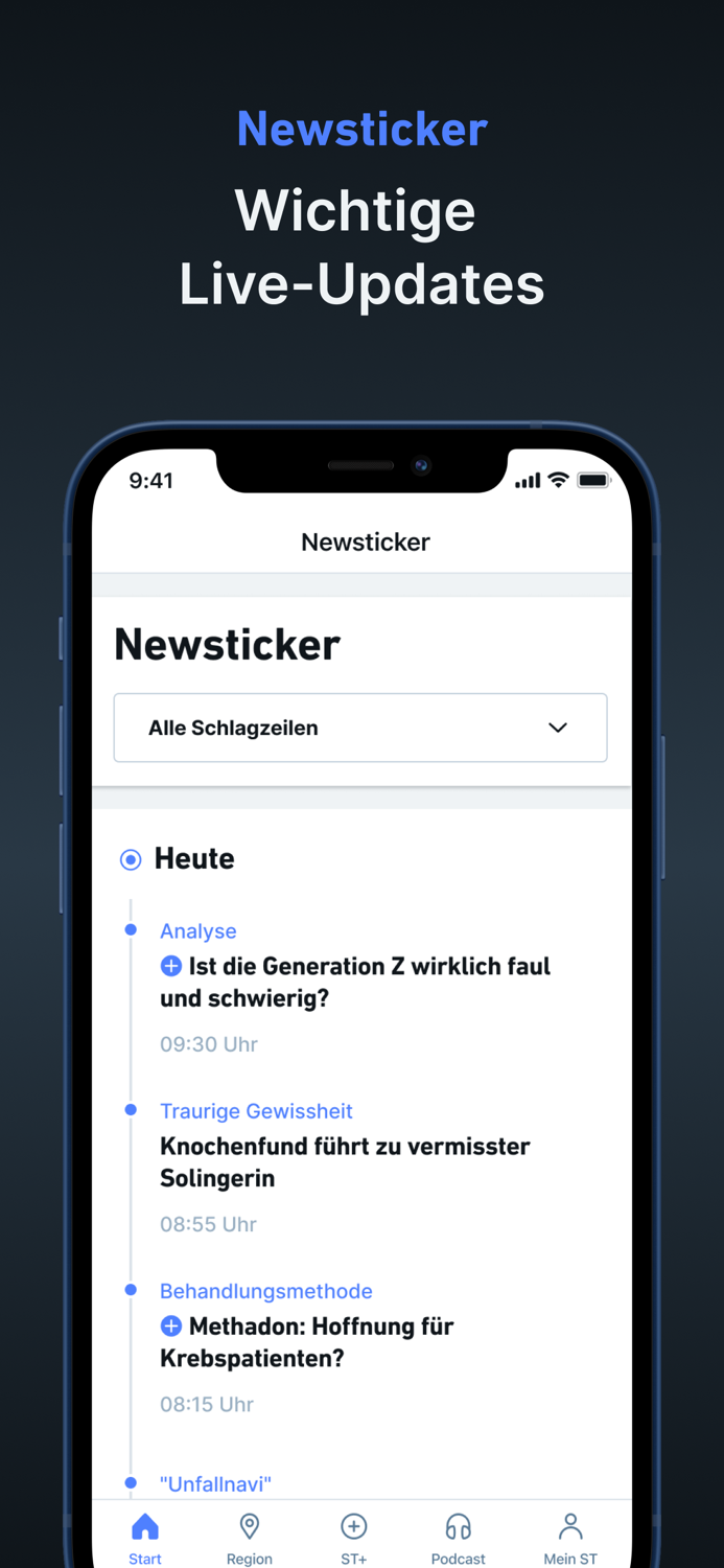 ST - Nachrichten und Podcast