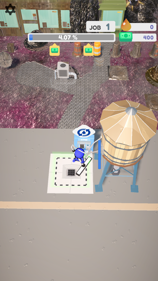 #4. Washing Man (iOS) 由: tatsumaki games