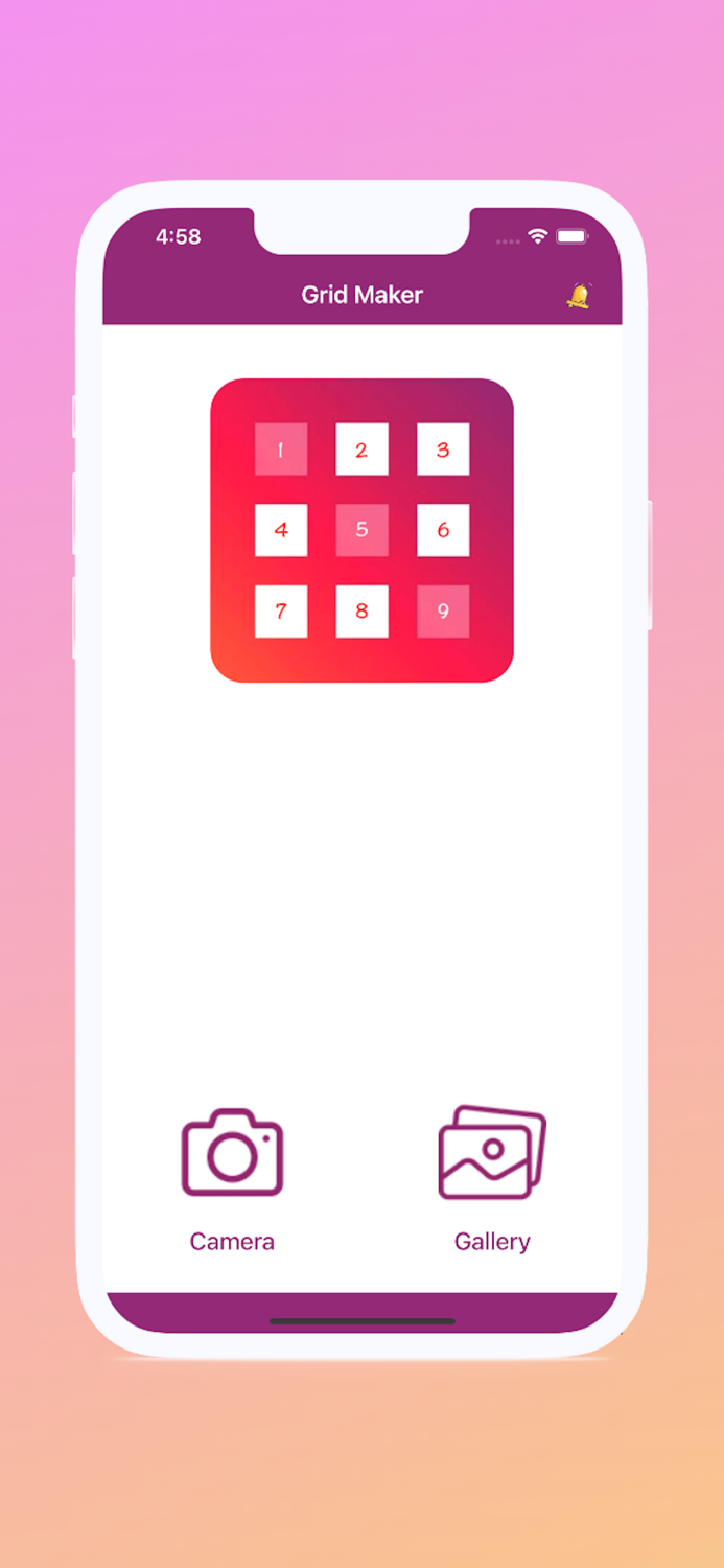 GridMaker 9-Grid photo editor
