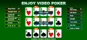 Video Poker Game: Multi Casino screenshot #3 for iPhone