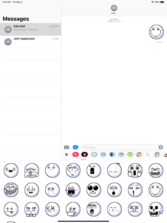 Screenshot #6 pour Pixel emoji - smiley stickers