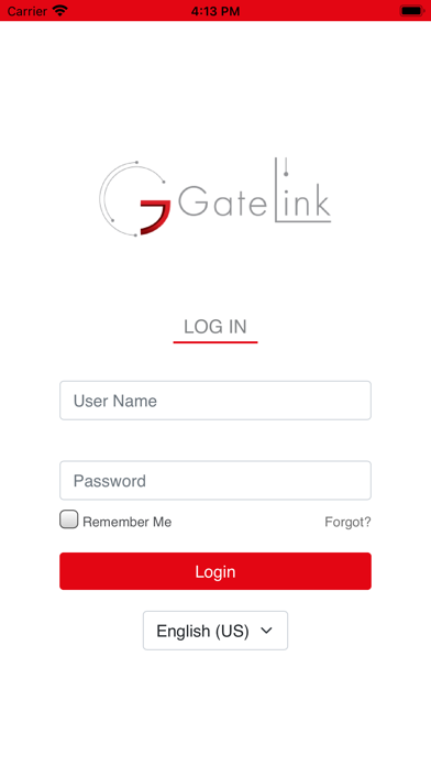 Screenshot #1 pour GateLink Mobile