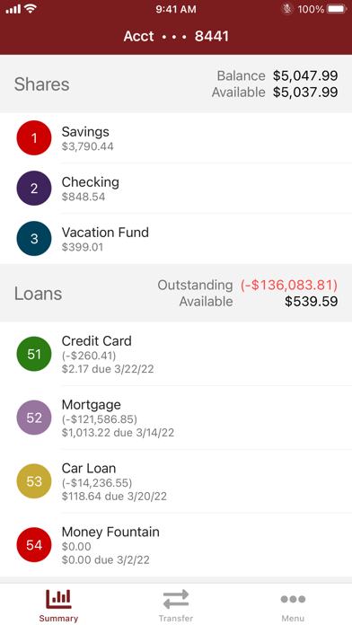Azalea City Credit Union Screenshot