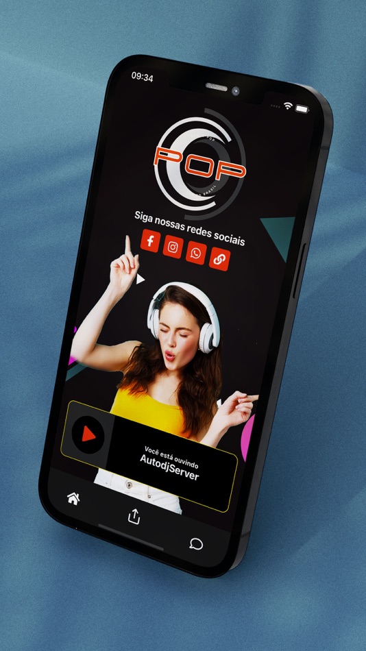 #2. Rádio POP - A Pop líder do BR (iOS) Podle: Ti Indiquei Soluções Web e Mobile