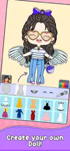 Chibi Doll Game: Doll Dress Up screenshot #2 for iPhone