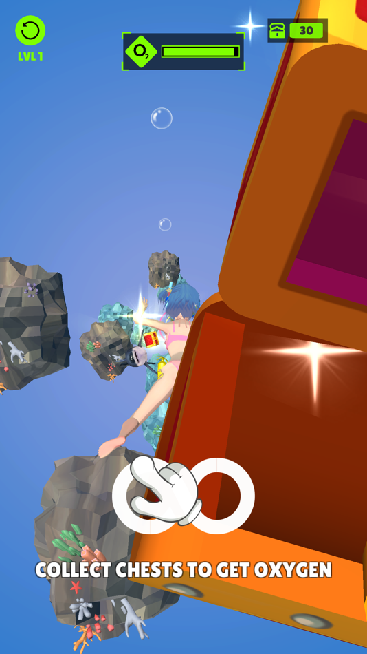 #2. Deep Diver 3D (iOS) 由: Engin Ulukurtlar
